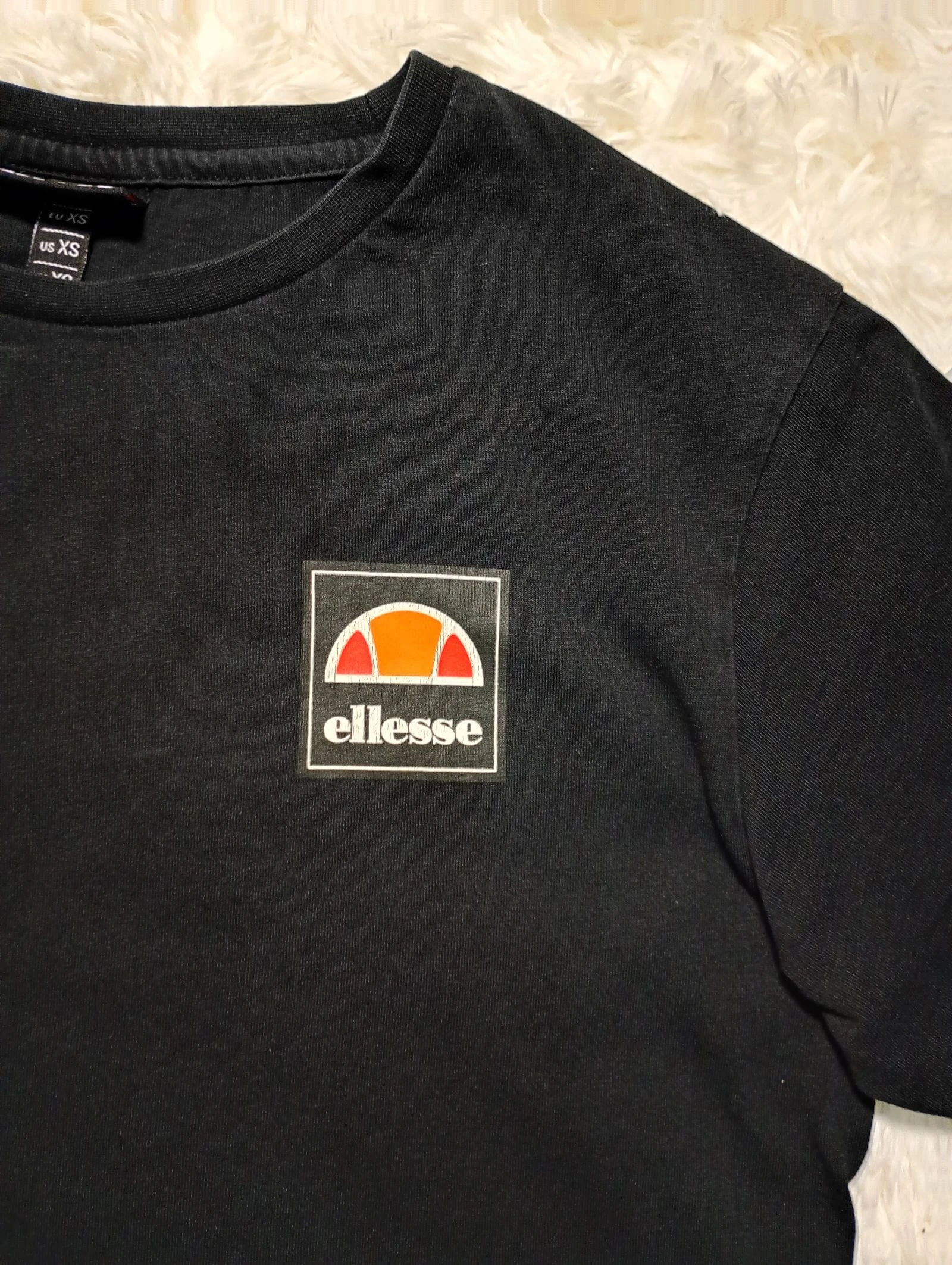 Ellesse Heritage Logo Tee - Black - XS – photo 2